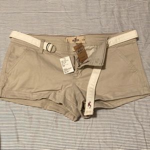 Beige Hollister Shorts
